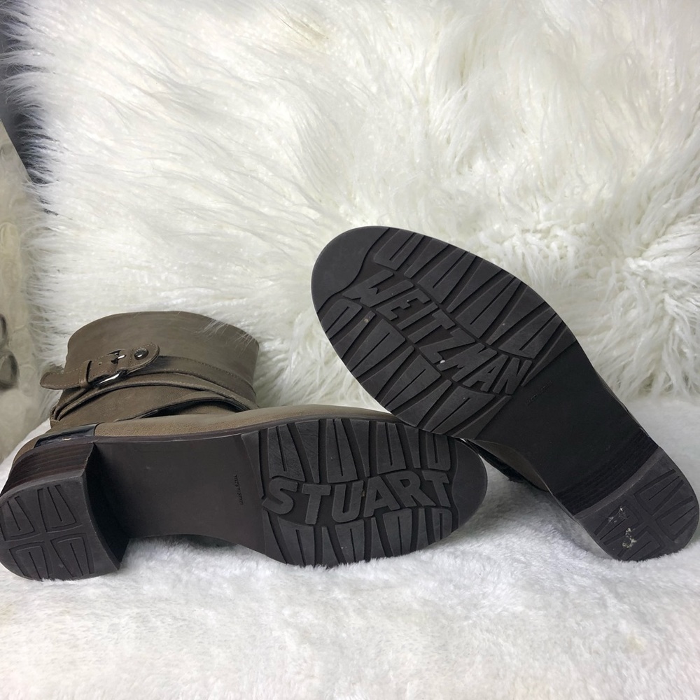 Stuart Weitzman Brown Leather Boot - image 3